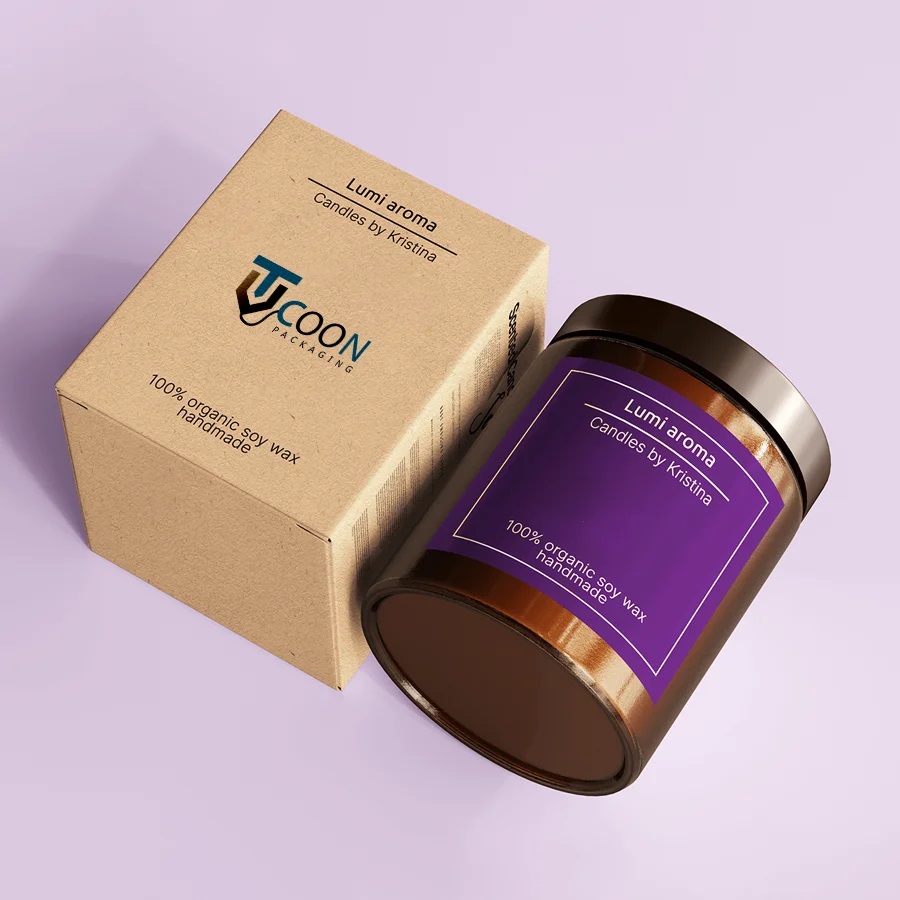 Jar packaging suited to candles and home fragrance products